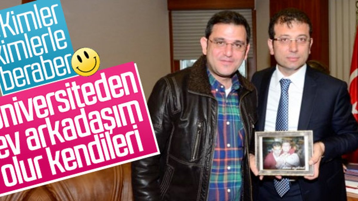 Ekrem İmamoğlu, Fatih Portakal'ın ev arkadaşı çıktı