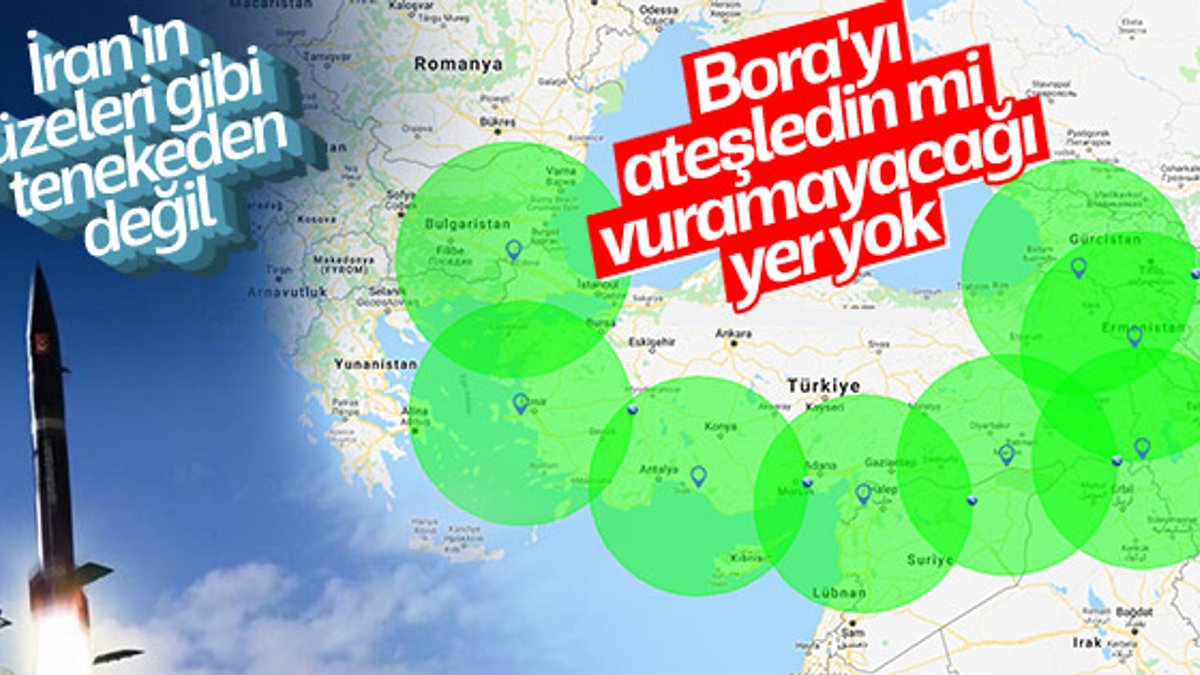 BORA füzesinin ateşlenme anı