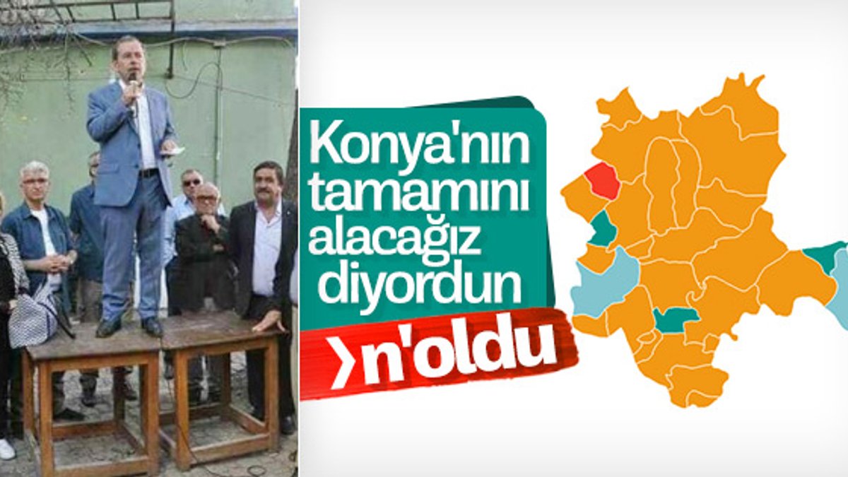 Abdüllatif Şener'in yerel seçimde Konya'da CHP'ye etkisi