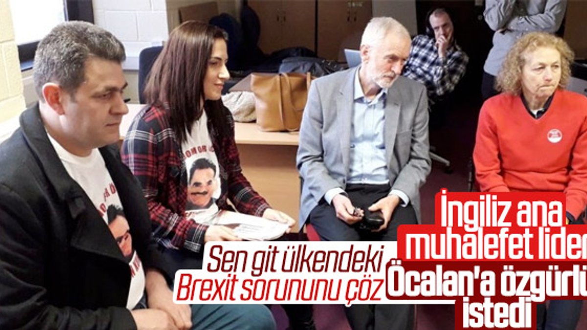 Jeremy Corbyn PKK'lılarla bir araya geldi