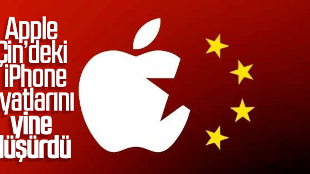 Apple Çin’deki iPhone fiyatlarını yine düşürdü