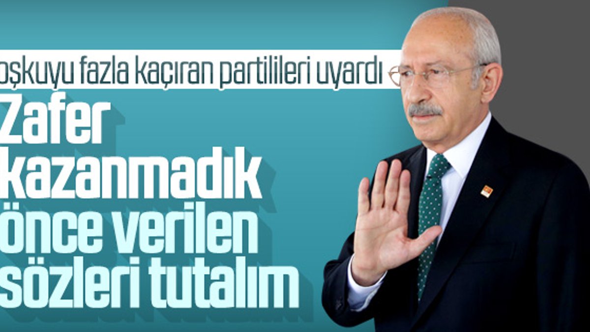 Kılıçdaroğlu partilileri uyardı