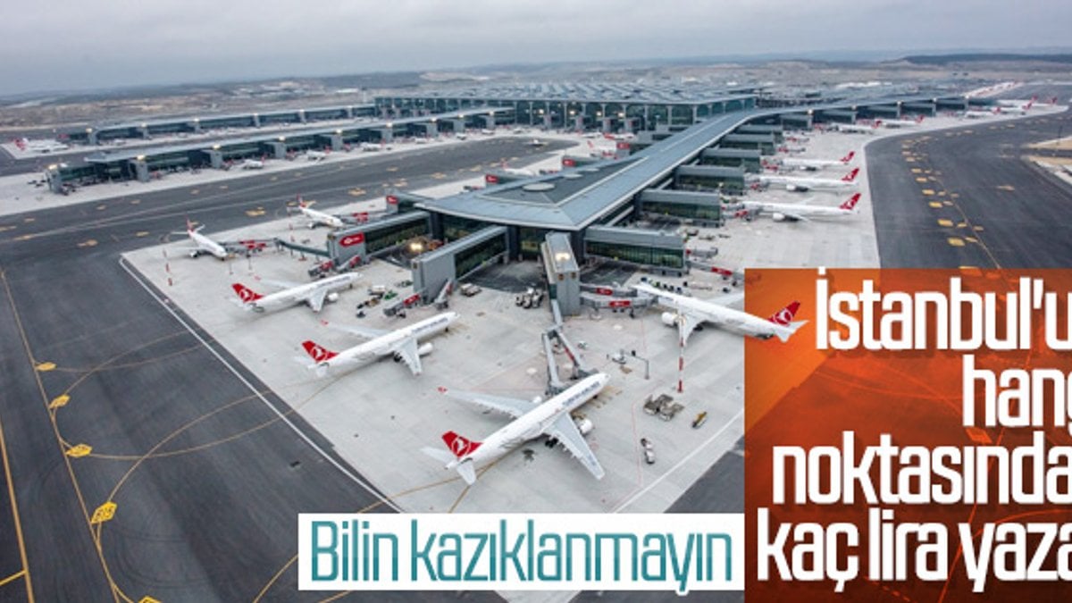 İstanbul Havalimanı'na taksi ücretleri