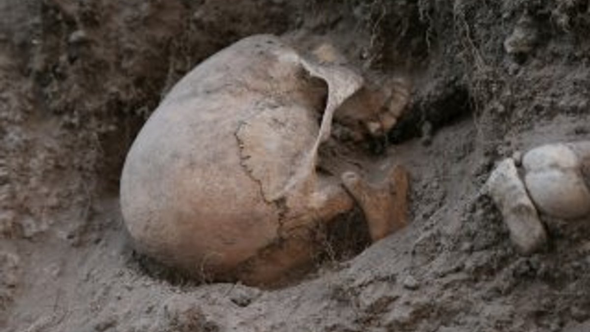 Denizli'deki yağış insan kemiklerini ortaya çıkardı
