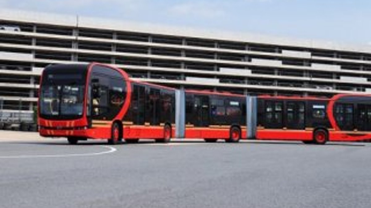 250 yolcu kapasitesine sahip dünyanın en uzun elektrikli otobüsü