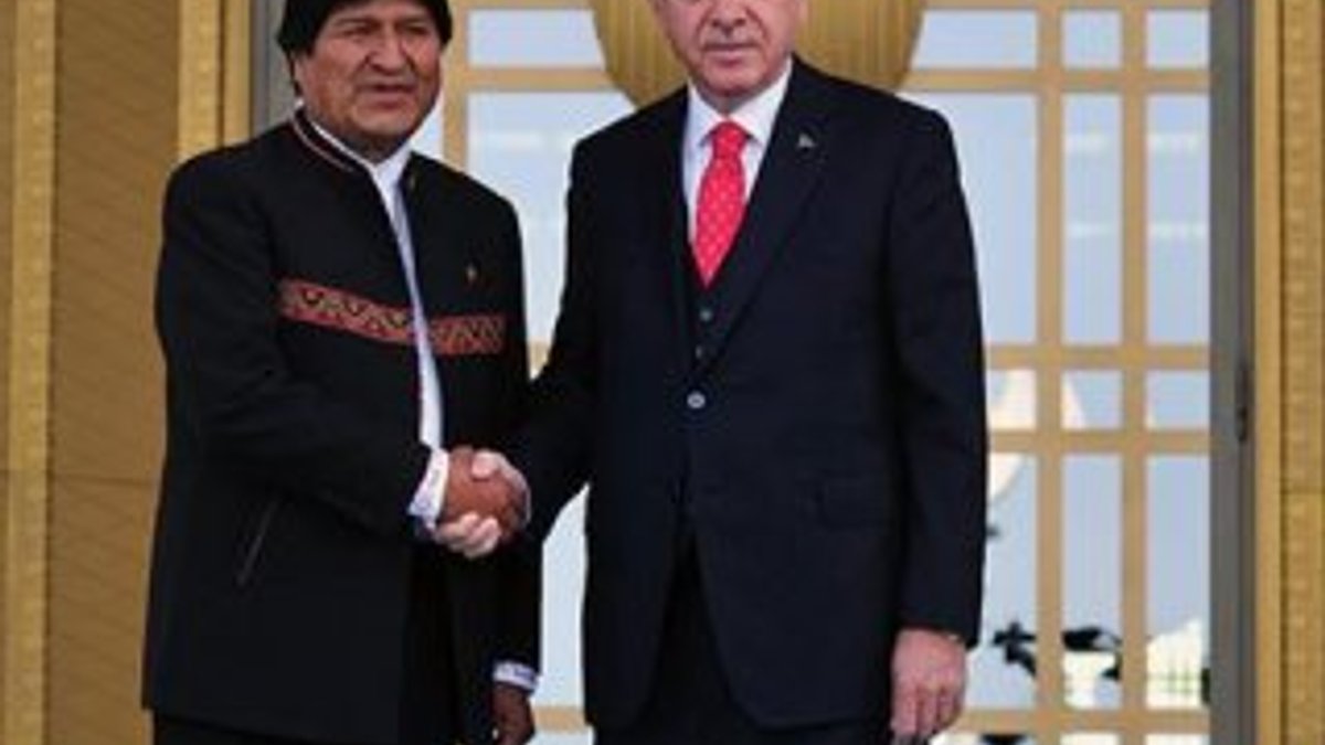 Erdoğan ve Morales basın toplantısı gerçekleştirdi