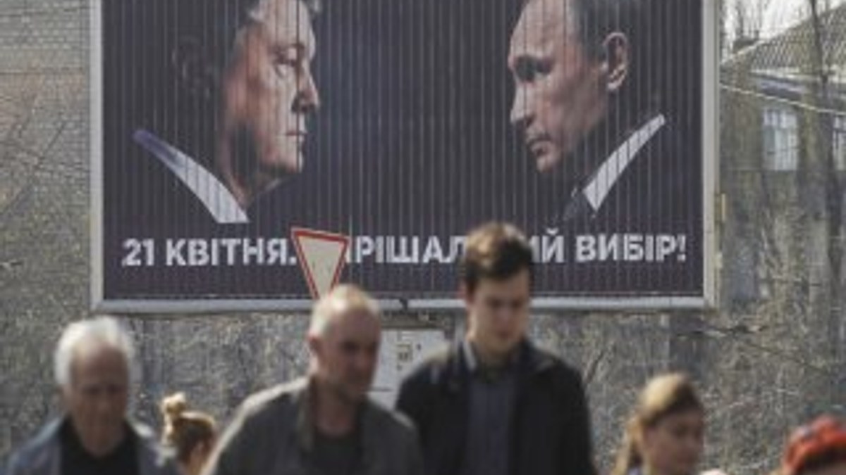 Rusya ile Ukrayna arasında reklam panosu krizi