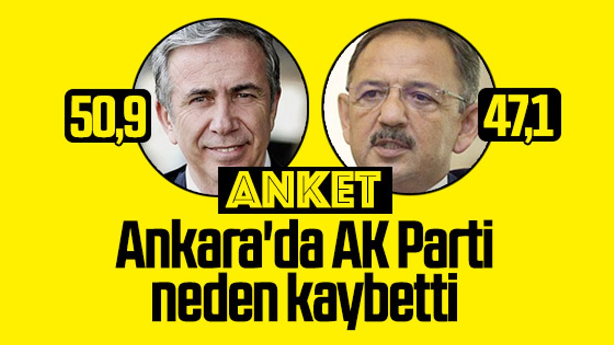 AK Parti'nin Ankara'yı kaybetme nedeni araştırıldı