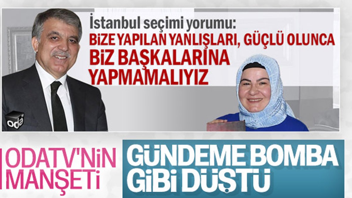 Abdullah Gül, 31 Mart seçimleriyle ilgili konuştu