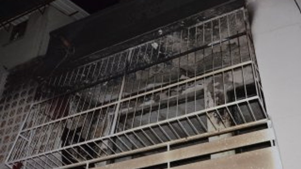 Adana’da yangın: Bir ev kullanılamaz hale geldi