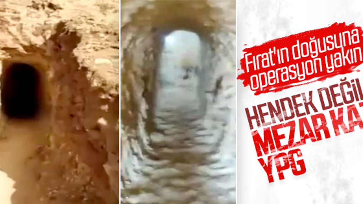 YPG/PKK Suriye'nin kuzeyinde tünel kazıyor