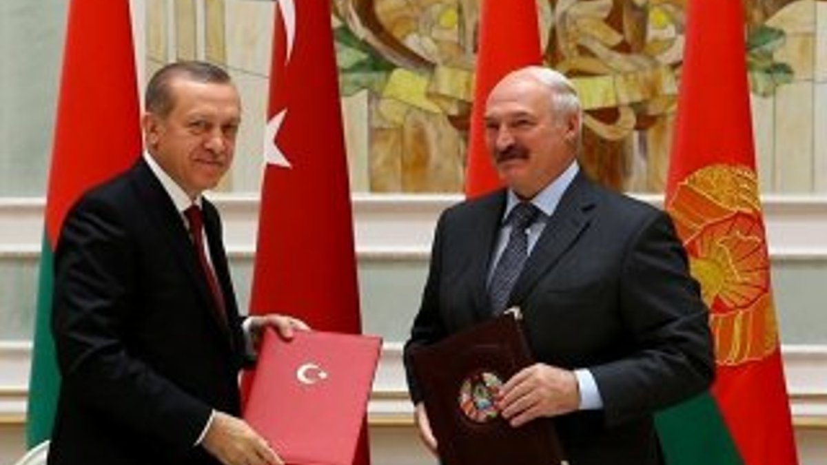 Erdoğan ve Lukaşenko'dan basın toplantısı