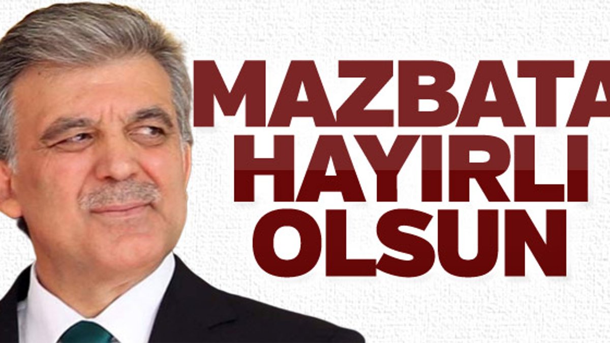 Abdullah Gül'den Ekrem İmamoğlu'na tebrik mesajı