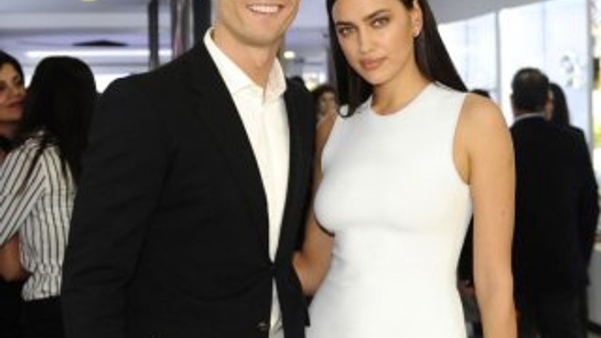 Ronaldo ve Irina Shayk reklam için birlikte oldular