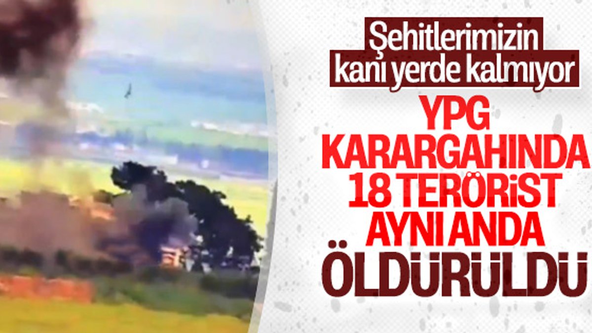 Tanklar YPG karargahını imha etti