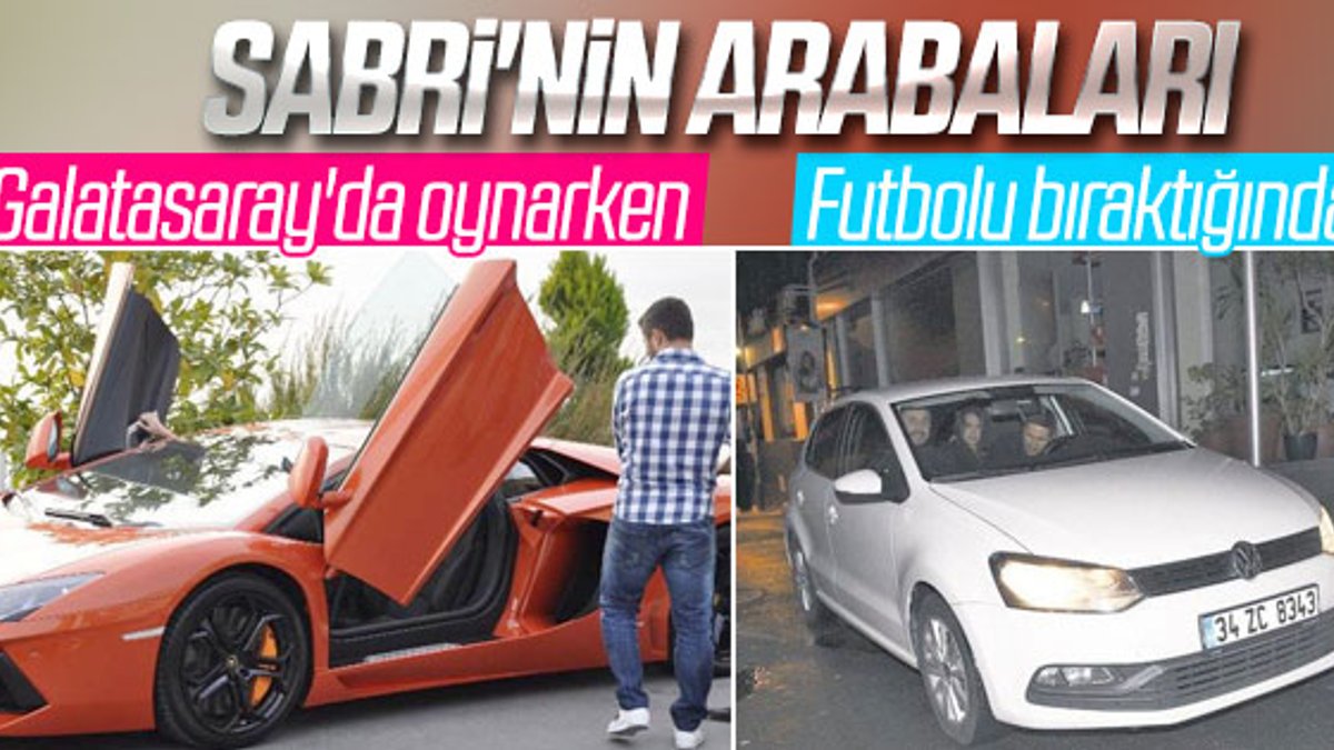 Sabri Sarıoğlu yeni otomobiliyle görüntülendi