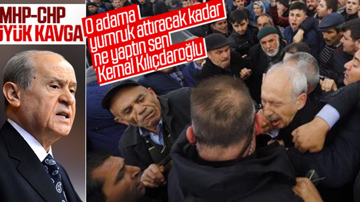 Kılıçdaroğlu'na saldırı sonrası Bahçeli'den açıklama