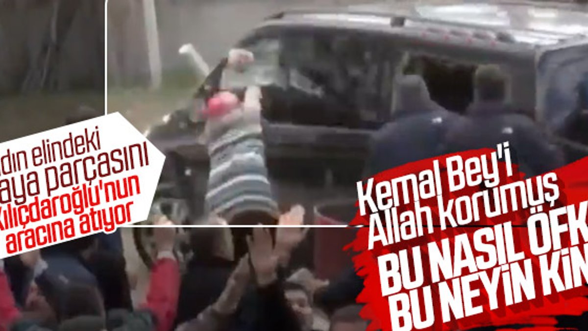 Kılıçdaroğlu'na saldırıdan yeni görüntüler