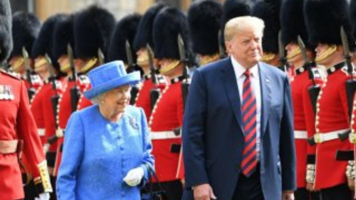 Trump, Kraliçe Elizabeth'in davetini kabul etti