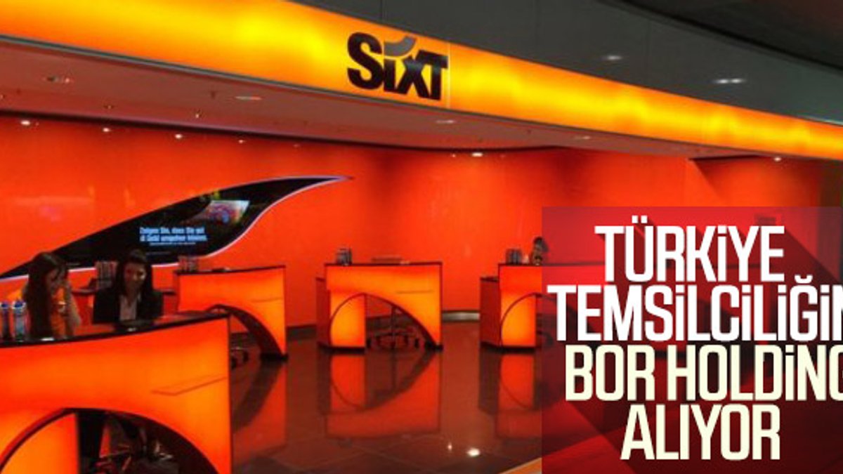 BOR Holding, Sixt'in Türkiye temsilcisi olacak