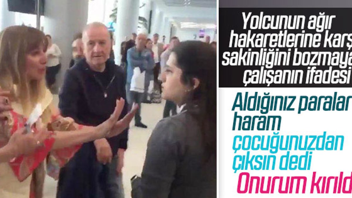 Havalimanında çalışan Tuğçe Selvi'nin ifadesi