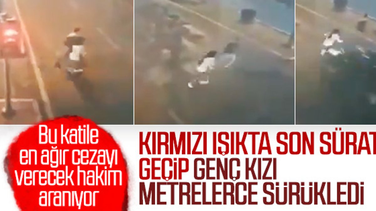 İzmir'de cinayet gibi kaza kamerada