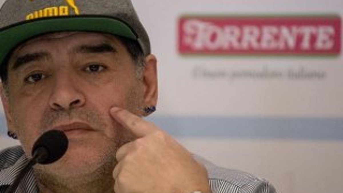 Maradona'dan Venezuela'ya destek mesajı