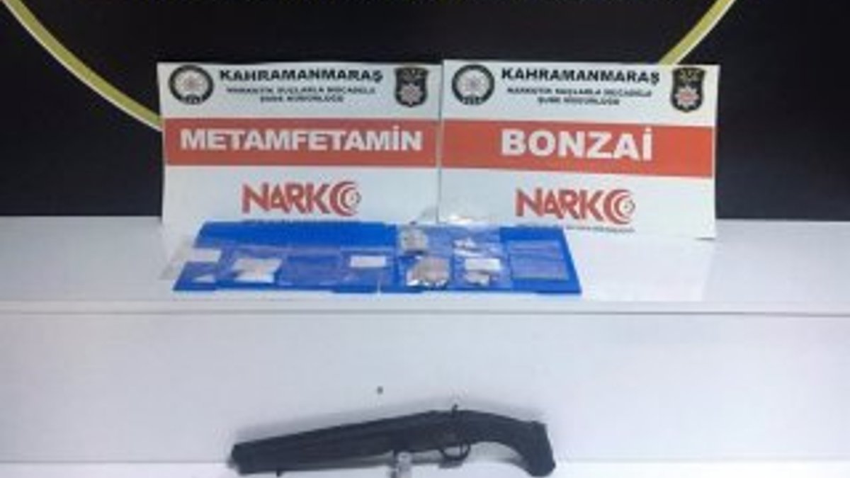 Kahramanmaraş’ta uyuşturucu operasyonu: 5 tutuklama