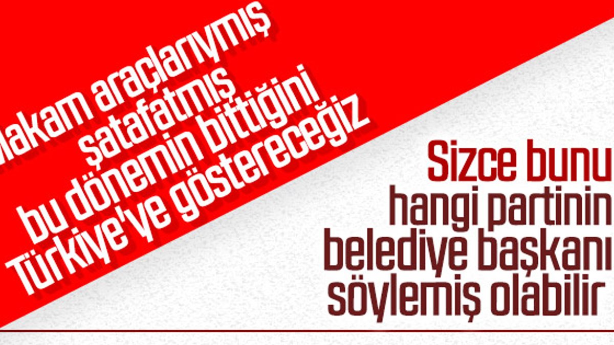 İstanbul'da israf önlemleri alınacak