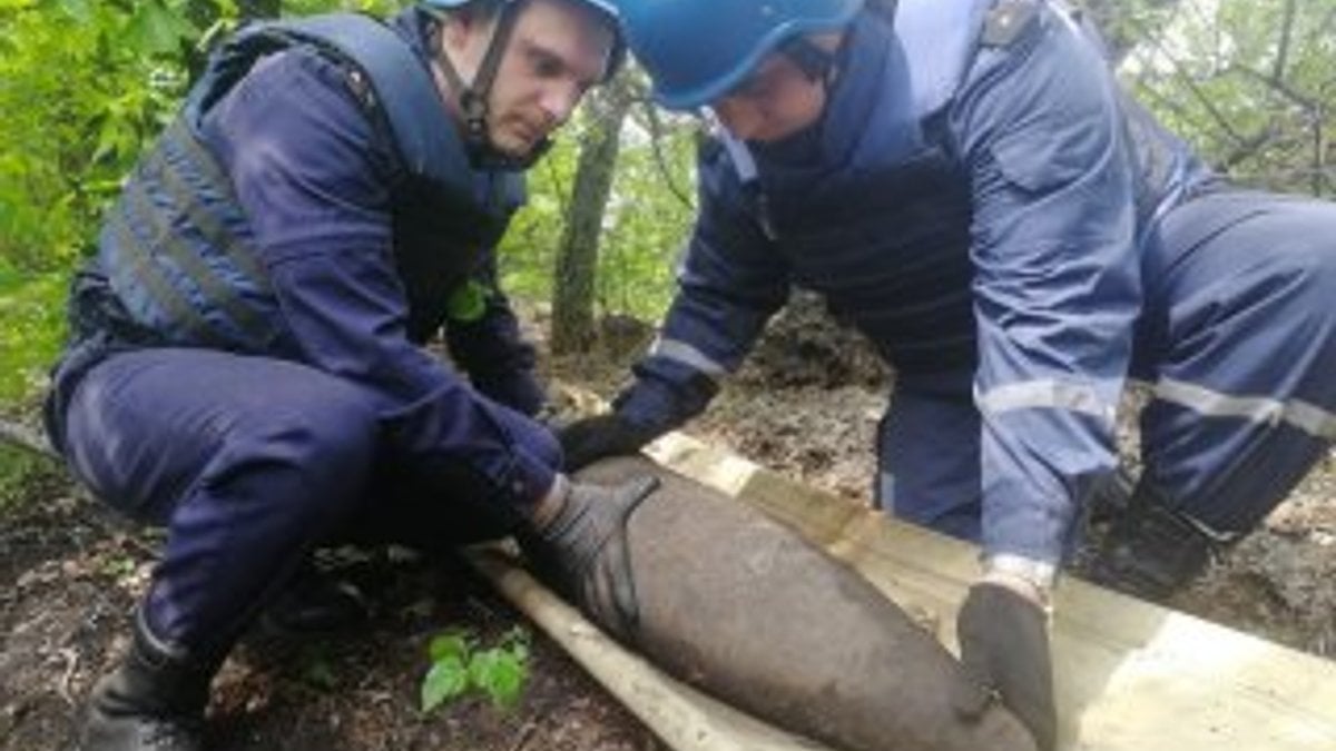 Ukrayna’da İkinci Dünya Savaşı’ndan kalma bomba çıktı