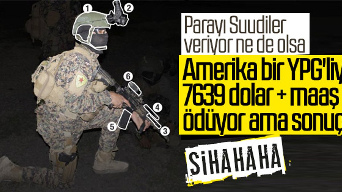 Amerika YPG'li teröristlerin maaşına zam yaptı