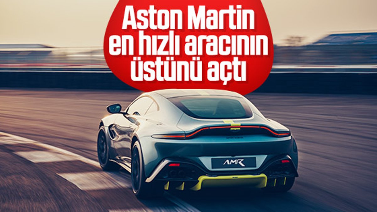 Aston Martin yeni aracını tanıttı