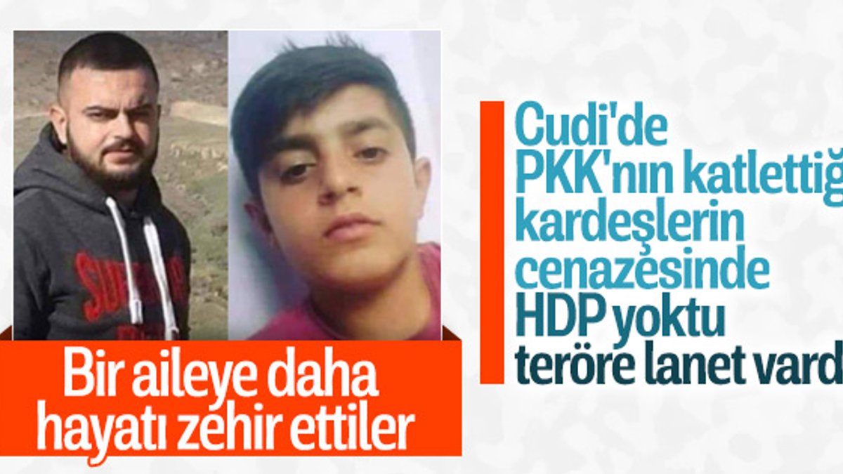 PKK'nın saldırısında şehit olan 2 kişi toprağa verildi