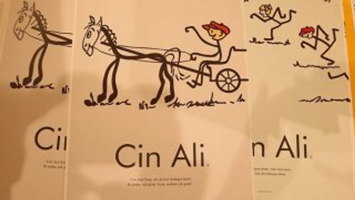 Görme engelli çocuklar için Braille baskılı 'Cin Ali'