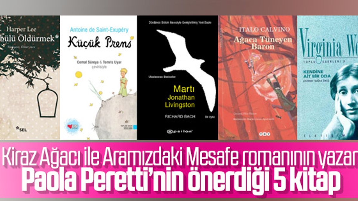 Yazar Paola Peretti, etkilendiği 5 kitabı listeledi
