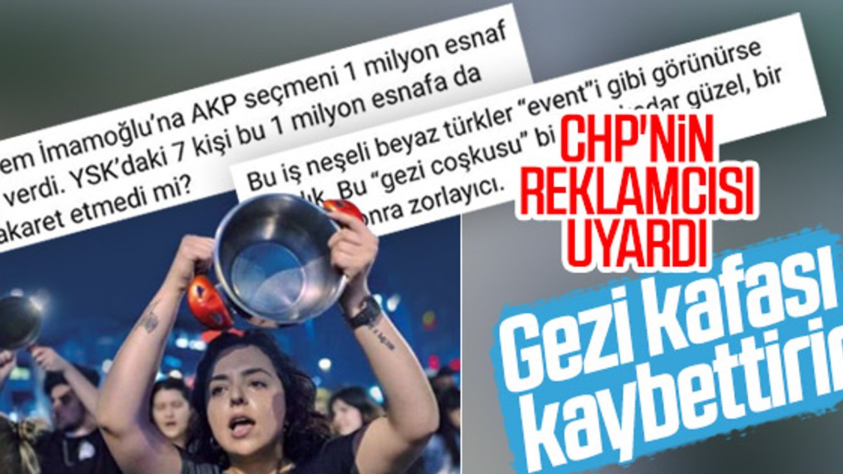 CHP’nin reklamcısından sevinmeyin uyarısı