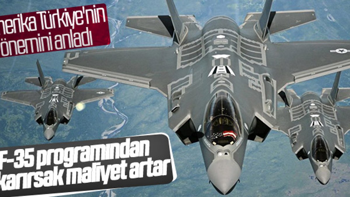 Pentagon: Türkiye'yi F-35 programından çıkaramayız
