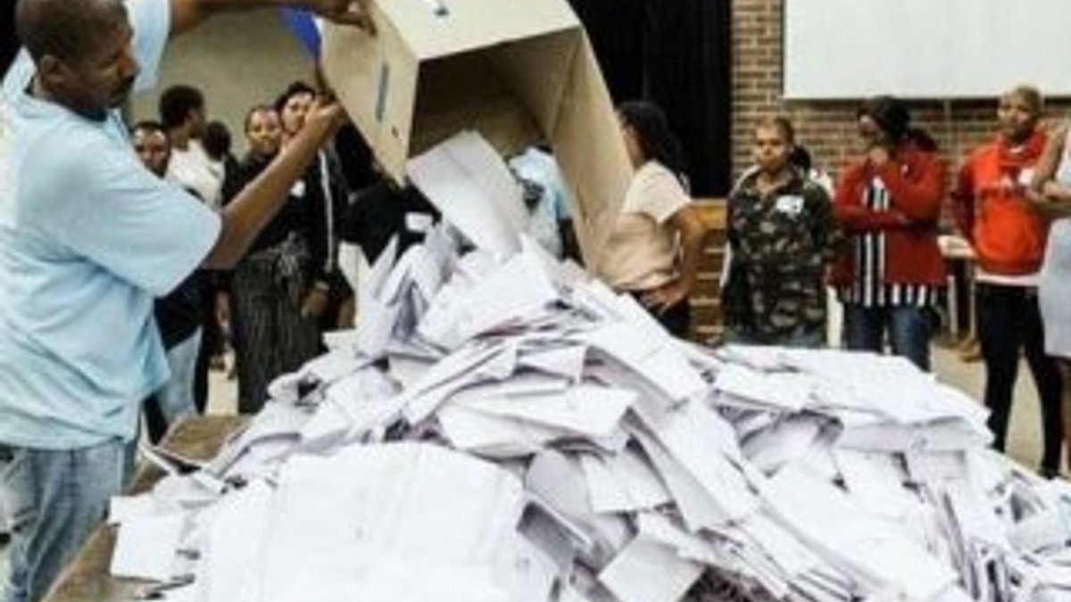 Güney Afrika'da seçim sonuçları