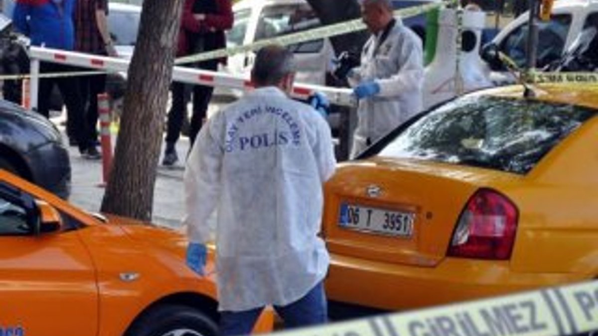 Ankara'da taksicilerin silahlı kavgası: 1 yaralı