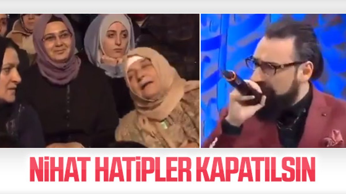 Nihat Hatipoğlu'nun vaaz programında her gün ayrı bir skandal