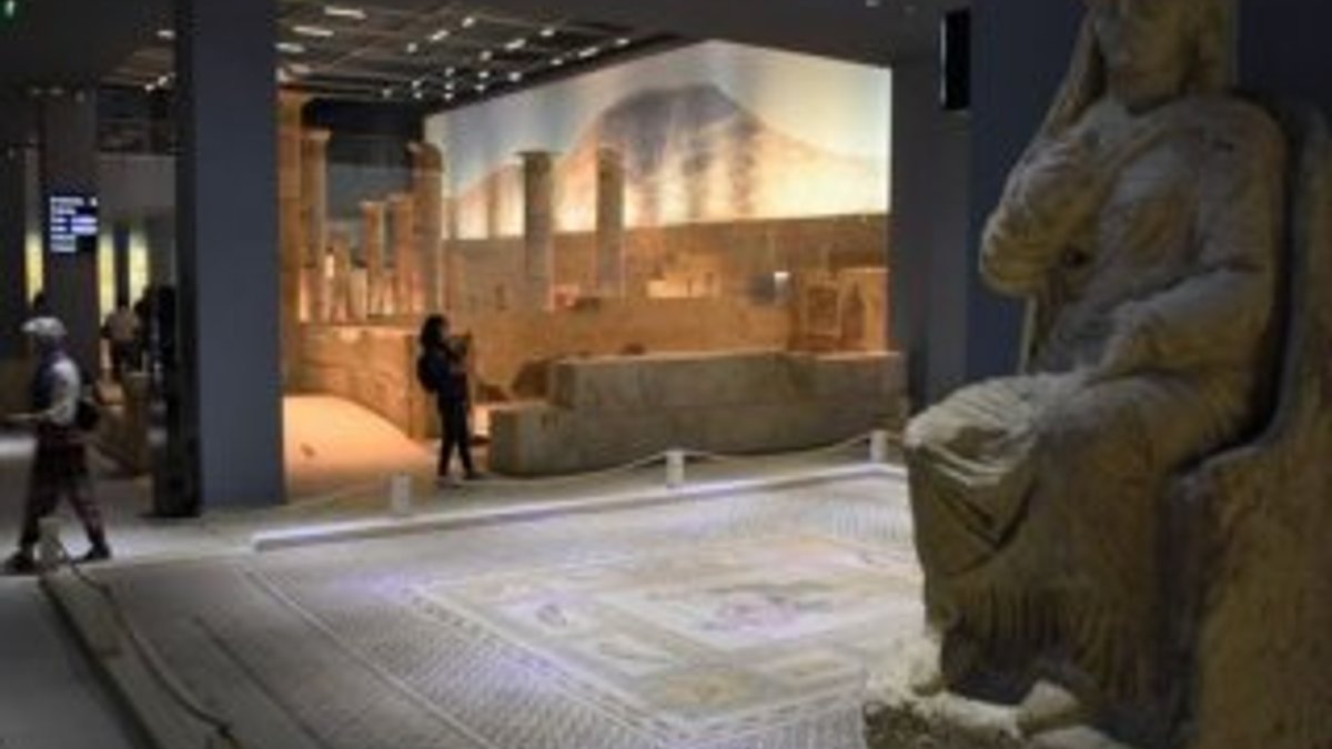 Zeugma Mozaik Müzesi'nde hedef bir milyon ziyaretçi