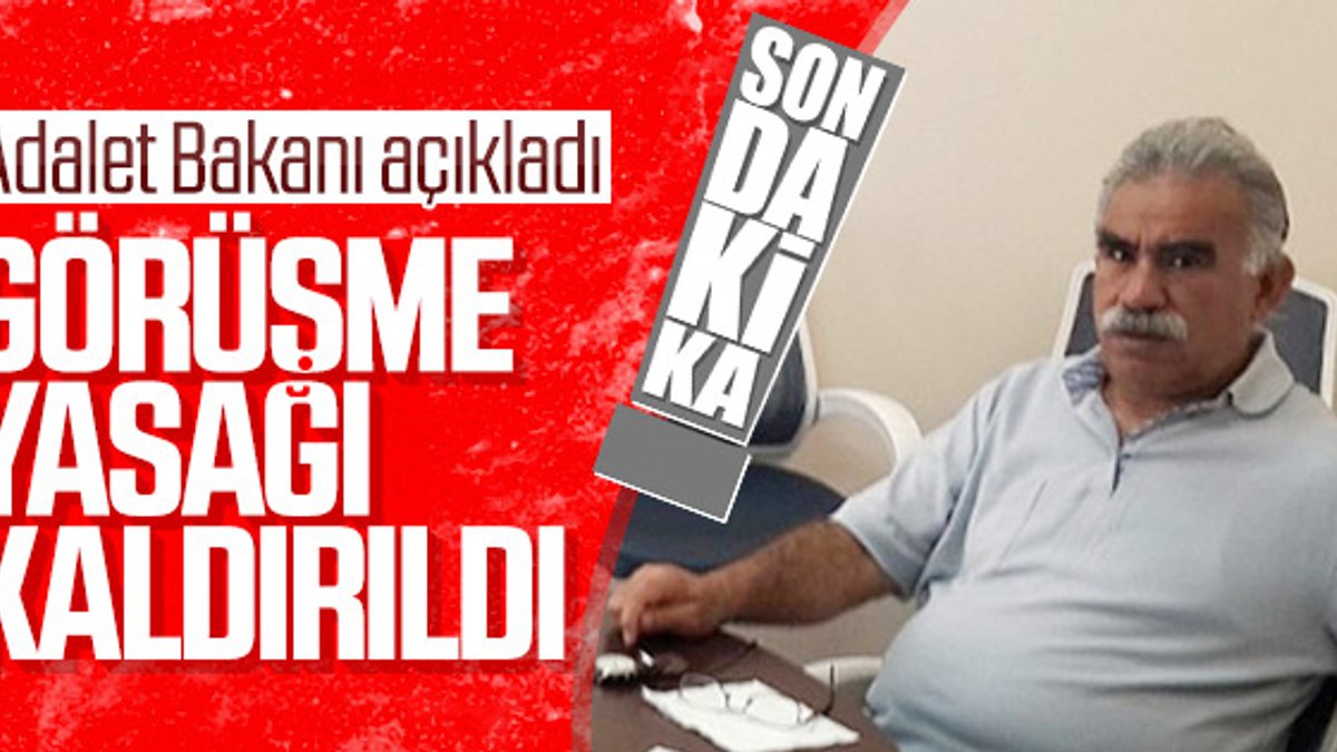 Abdullah Öcalan'ın avukatlarıyla görüşme yasağı kalktı