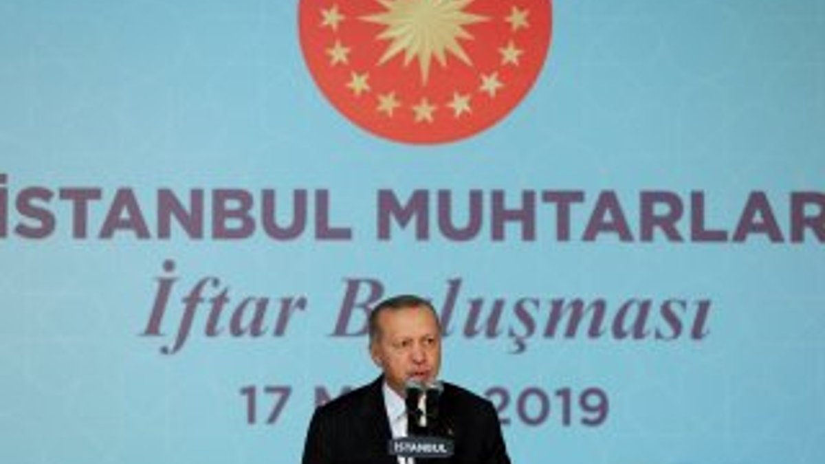 Erdoğan: Muhtarlık seçimleri ayrı olmalı