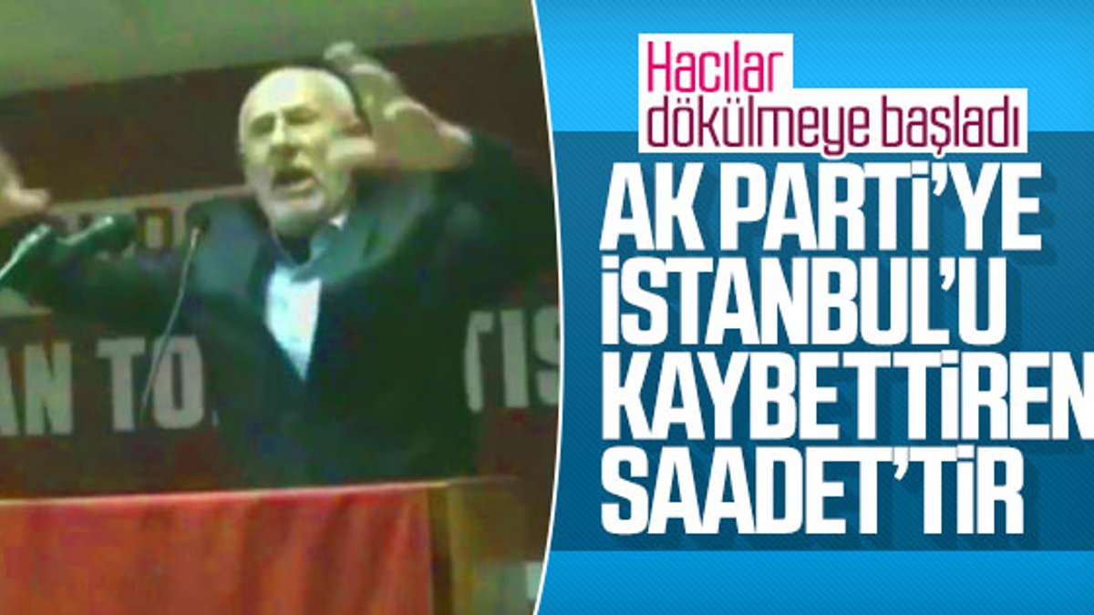 Saadet: AK Parti'ye İstanbul'u kaybettiren biziz