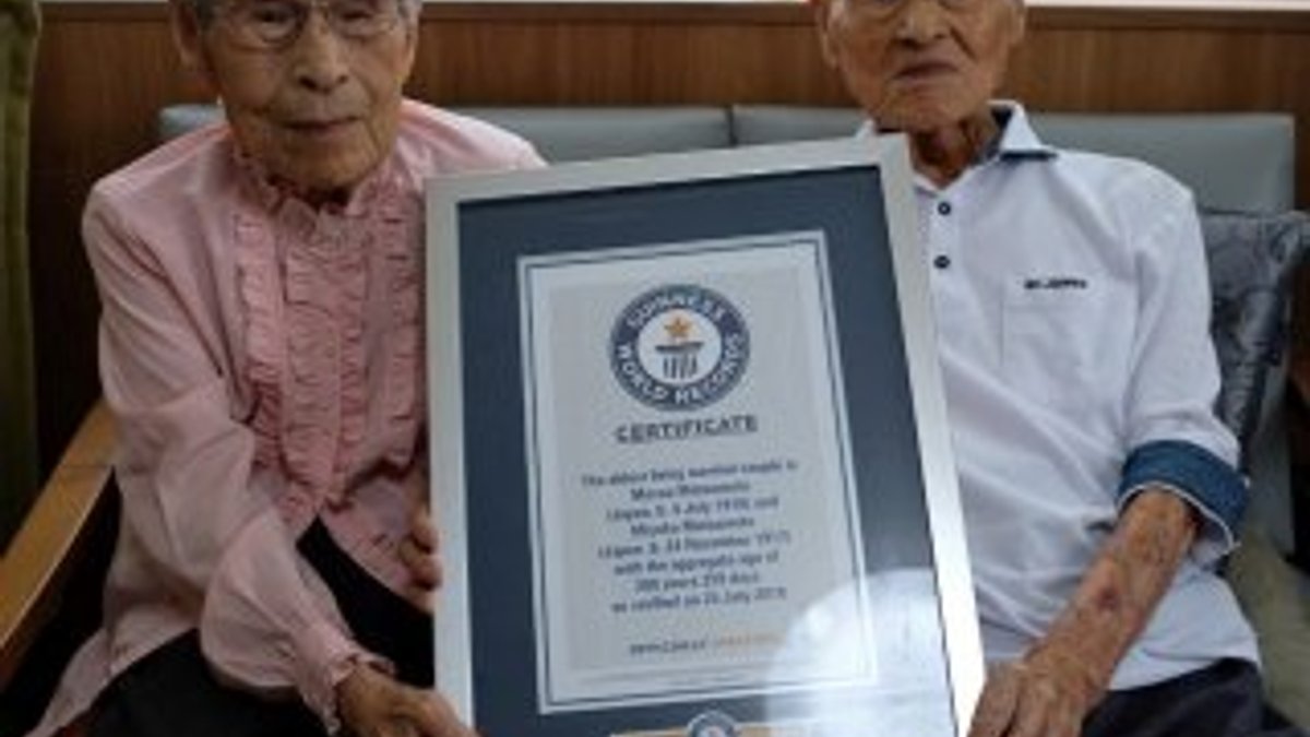 Dünyanın en yaşlı çiftinin erkeği 108 yaşında öldü