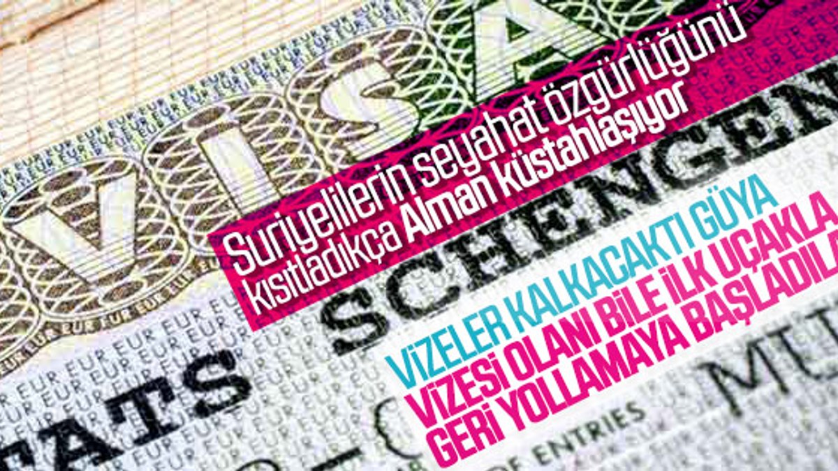 Almanya'dan Schengen vizesine katı kurallar