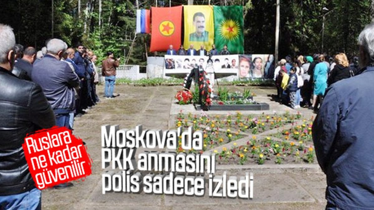 Moskova'da PKK anması