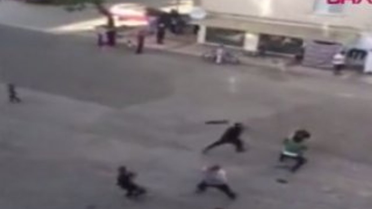Gaziantep'te Suriyeliler döner bıçaklarıyla kavga etti