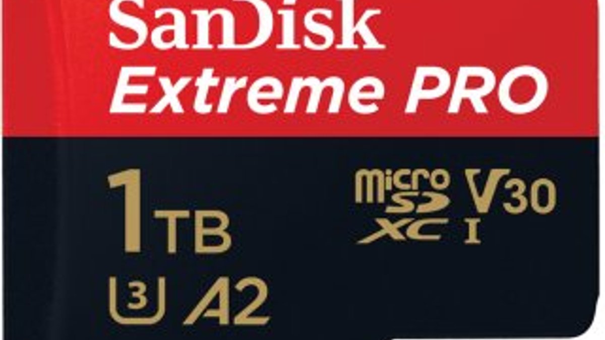 SanDisk 1 TB microSD kartını satışa çıkardı: İşte fiyatı