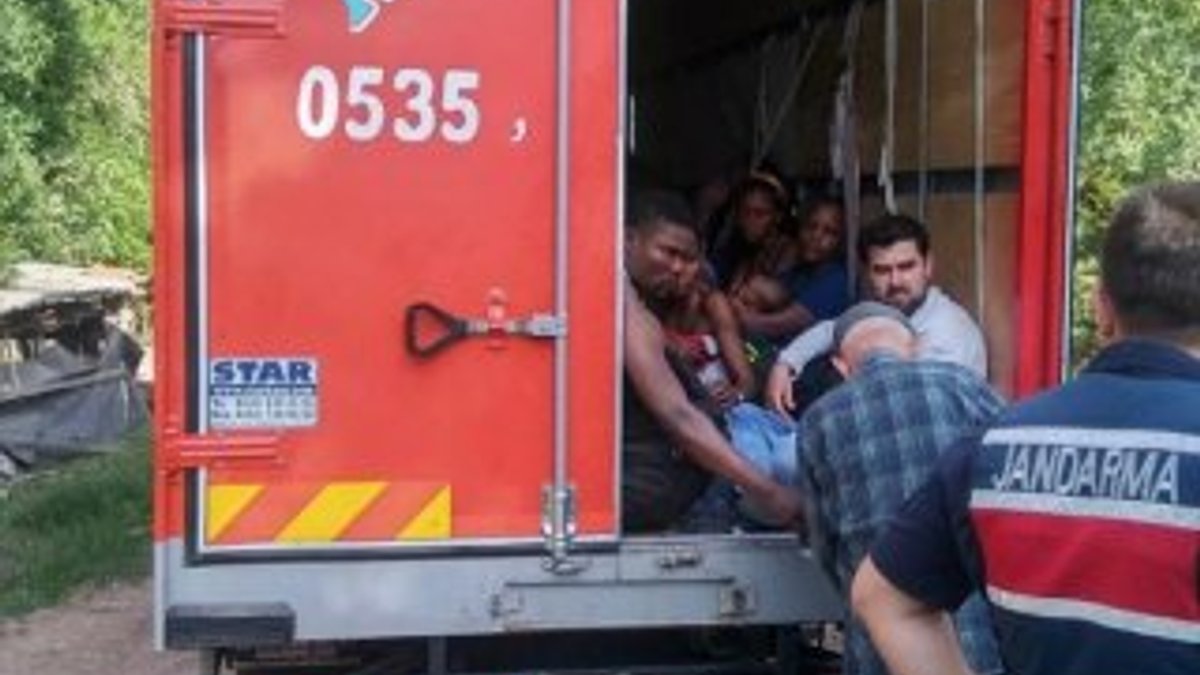 Kocaeli'de 35 düzensiz göçmen yakalandı